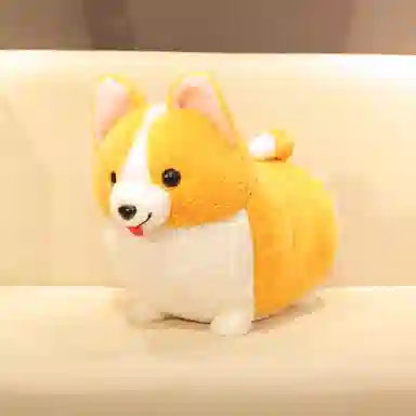 波比熊 柯基狗 玩偶 毛绒公仔