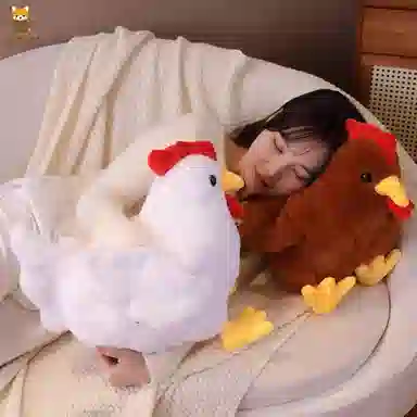 波比熊 可爱软萌创意大公鸡 玩偶 毛绒公仔