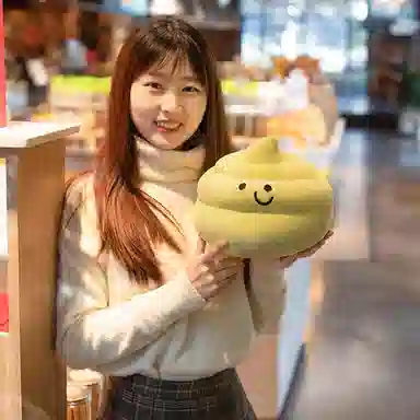 波比熊 便便抱枕 玩偶 毛绒公仔