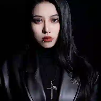 【可定制刻字】 白木黑冰 鸦魂圣架 新中式潮流时尚高级感百搭小众设计 银合金 项链 男款 礼盒 送男生好物 男朋友 男士 学生