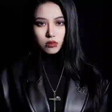 【可定制刻字】 白木黑冰 鸦魂圣架 新中式潮流时尚高级感百搭小众设计 银合金 项链 男款 礼盒 送男生好物 男朋友 男士 学生