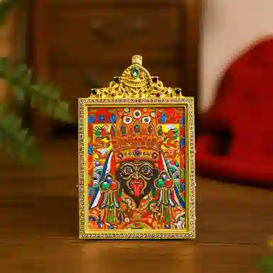 【福星高照交旺运】 睦珦 招财进宝 扎基拉姆唐卡诸事顺利 平安喜乐新中式 飞黄腾达福禄吉祥小众#好运 合金 项链 男女同款情侣款