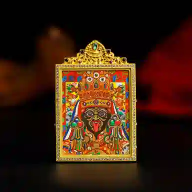 【福星高照交旺运】 睦珦 招财进宝 扎基拉姆唐卡诸事顺利 平安喜乐新中式 飞黄腾达福禄吉祥小众#好运 合金 项链 男女同款情侣款