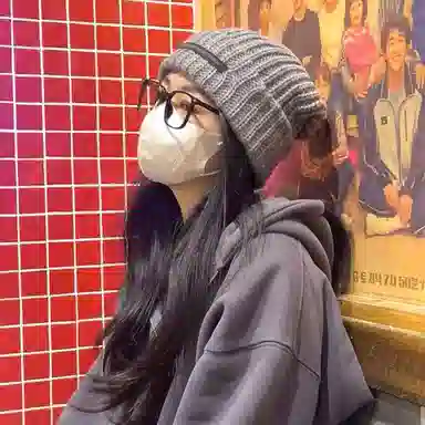 恩僾德 大头围保暖堆堆帽防寒宽松出行加厚显脸小户外冷帽 腈纶 绒线帽 男女同款情侣款