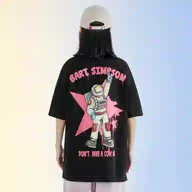 The Simpsons Astronaut Graphic Tee
