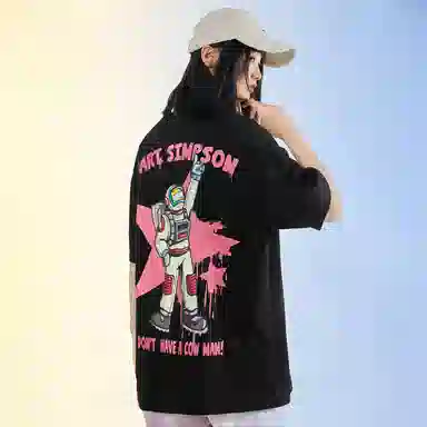 The Simpsons Astronaut Graphic Tee