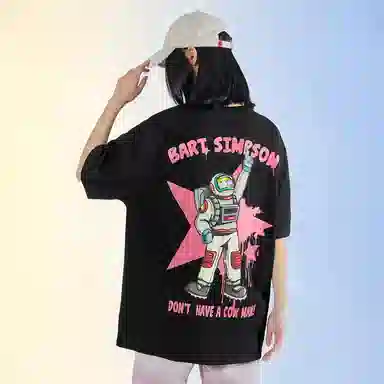 The Simpsons Astronaut Graphic Tee