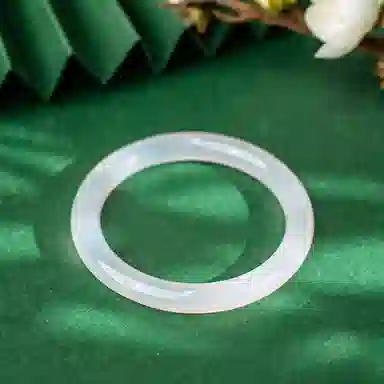 佐卡伊 清冷感白月光轻奢高级新中式 美人条 玉髓 手镯 女款