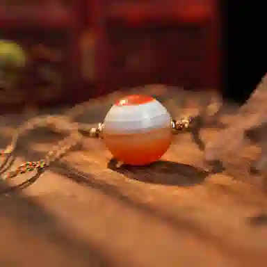 佐卡伊 羊板眼天珠 玛瑙 项链 男女同款情侣款