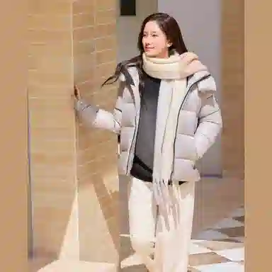 波司登 泡芙系列 更轻更蓬更舒适可拆卸帽内立领羽绒服 男女同款