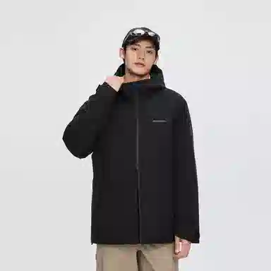 波司登 时尚休闲连帽长袖羽绒服 男款
