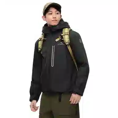 波司登  叠变系列 蓬鹅绒内胆纯色拼接防风防水透气户外运动露营登山蓄热保暖简约长袖 冲锋衣 男女同款