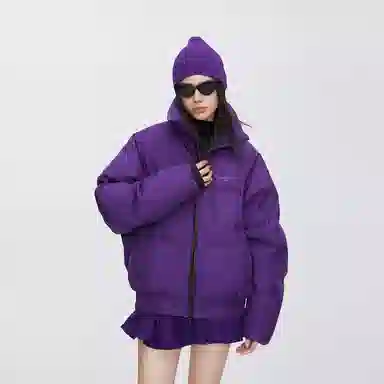 波司登 保暖立领双向拉链短款羽绒服 女款