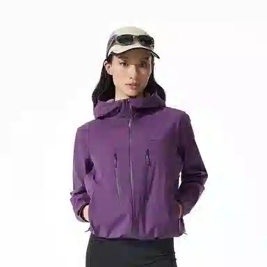 波司登  功能服饰系列 纯色拉链连帽轻薄通勤户外轻量软壳  防水防风耐磨透气防雨冲锋衣 男女同款