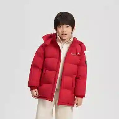 波司登 保暖舒适短款泡芙长袖羽绒服 青少年