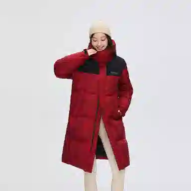 波司登 宽松连帽街头长袖羽绒服 女款