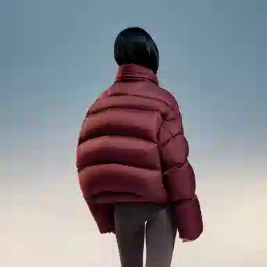 波司登 连帽纯色短款简约时尚羽绒服 女款