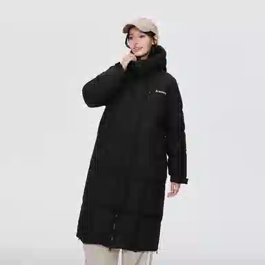 波司登 过膝款时尚连帽羽绒服 男款