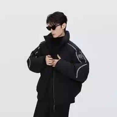 波司登 保暖立领双向拉链短款羽绒服 女款