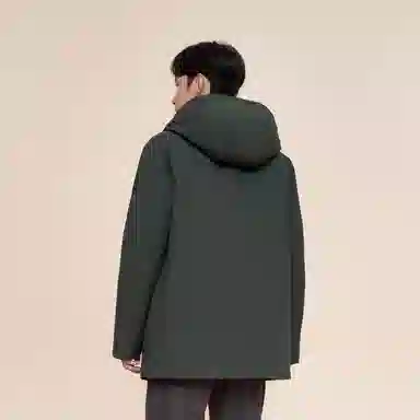波司登 连帽厚款保暖可拆卸内胆羽绒服 男款
