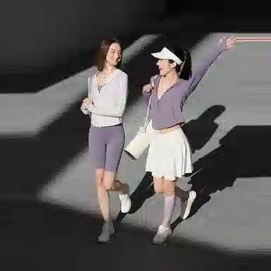 波司登 轻薄女士户外显瘦修身凉感透气减龄短款皮肤衣防晒服 女款