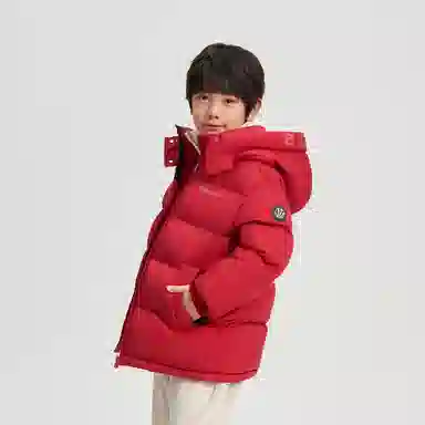 波司登 保暖舒适短款泡芙长袖羽绒服 青少年