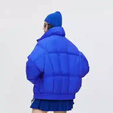 波司登 保暖立领双向拉链短款羽绒服 女款