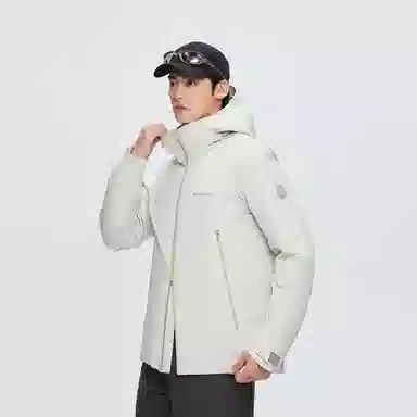 波司登 时尚休闲连帽长袖羽绒服 男款