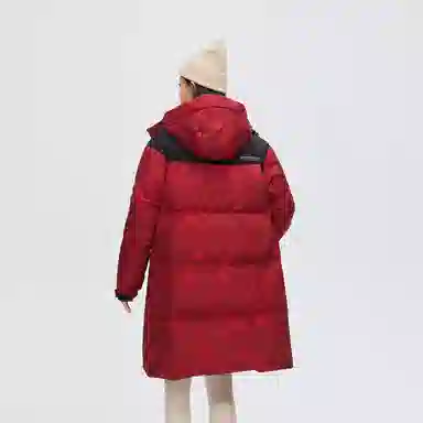 波司登 宽松连帽街头长袖羽绒服 女款