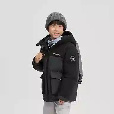 波司登 舒适亲肤连帽羽绒服 青少年