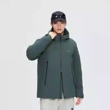 波司登 时尚休闲连帽长袖羽绒服 男款