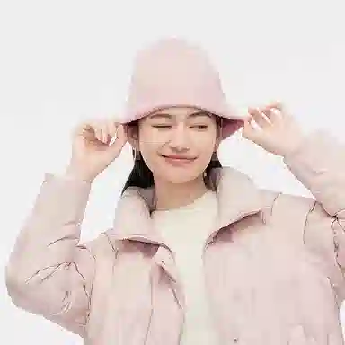 波司登 纯色设计 聚酯纤维 绒线帽 通用 多色