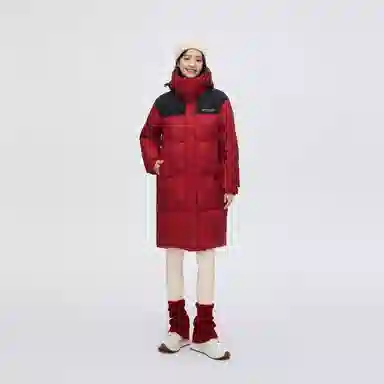 波司登 宽松连帽街头长袖羽绒服 女款