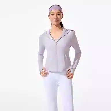 波司登 骄阳系列 夏季清爽弹力拉链轻盈时尚休闲短款显瘦 多色可选 透气凉感防晒服 女款