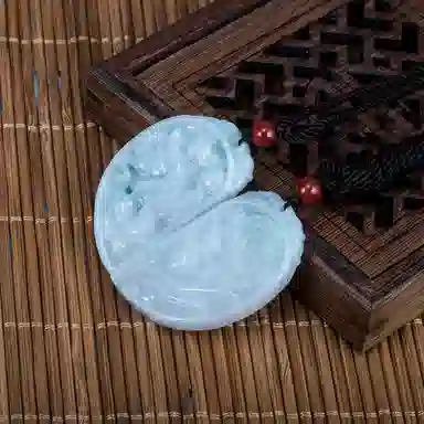 贝戈丽丝 吉祥如意龙凤双佩 本命年新中式显白气质 其他 翡翠吊坠 男女同款情侣款