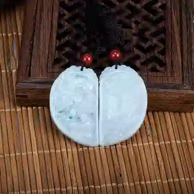 贝戈丽丝 吉祥如意龙凤双佩 本命年新中式显白气质 其他 翡翠吊坠 男女同款情侣款