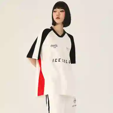 Coca-Cola Racing V-Neck T-Shirt