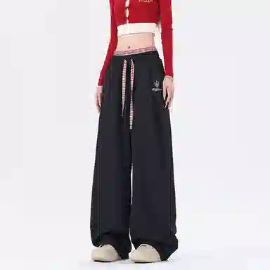 Maserati Vintage Plaid Sport Pants