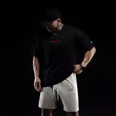 Monster Guardians Future Series Gothic Print Loose Fit T-Shirt