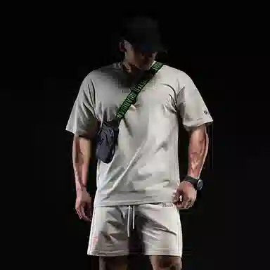 Monster Guardians Future Series Gothic Print Loose Fit T-Shirt