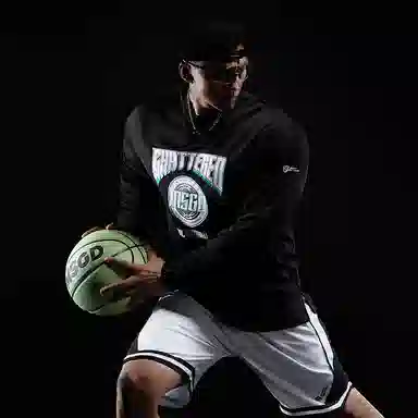 Monster Guardians Heavyweight Crewneck Long Sleeve Tee Black