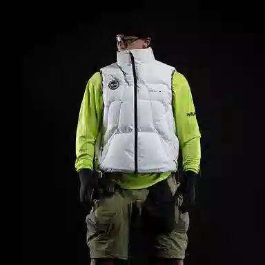 Monster Guardians Snow Peak White Vest