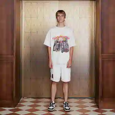 False Perception Cartoon Graffiti Tee