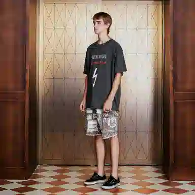 False Perception Boro Cargo Shorts