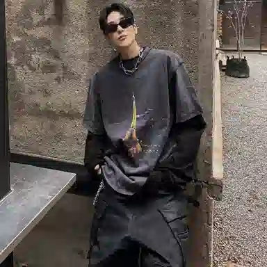 False Perception Eiffel Tower T-Shirt