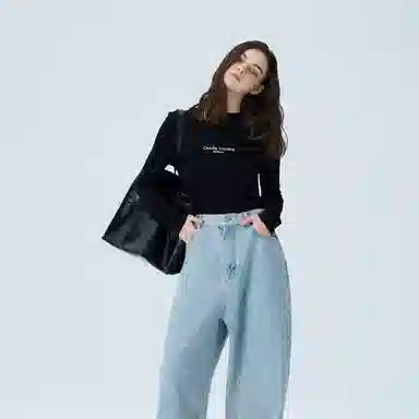 Charlie Luciano Black Tote