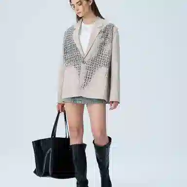 Charlie Luciano Black Tote