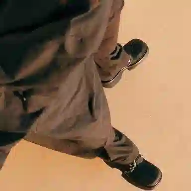 Kami Anger Derby Thick Sole Black