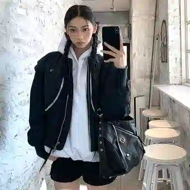 JELLYTOYBOY Hobo Bag Black/Brown