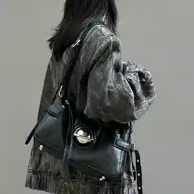 JELLYTOYBOY Soft Moon Bag White